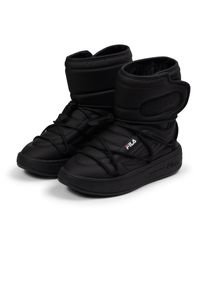 Winterboots Fila "SUPERBUBBLE BOOT wmn", Damen, Gr. 41, schwarz, Synthetik, Schuhe Winterboots, Winterstiefel, Winterschuhe, Schlupfboots, Snowboots, gef&uuml;ttert