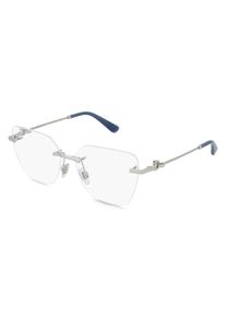 Dolce & Gabbana Dolce&Gabbana DG1363 okulary d&aacute;msk&eacute; | Oprawka: Bezramkowe, Kocie oczy, Srebrny
