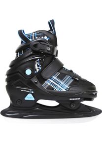 Schlittschuhe Rebel "TORONTO JR." Gr. 29, wei&szlig; (schwarz, blau, wei&szlig;), Inlineskates_Rollschuhe, Kinder, 29/32 (bis ), Schlittschuhe