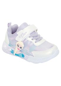 Sneaker Disney "FROZEN", M&auml;dchen, Gr. 31, wei&szlig;, Textil, Schuhe Sneaker, mit cooler Blinkfunktion