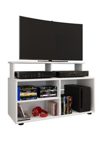 Wohnzimmertisch Vcm "TV Lowboard Fernsehschrank Konsole Balansia", wei&szlig;, B:90cm T:36cm, Sideboards, Wohnzimmertisch