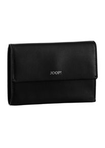 JOOP! Geldb&ouml;rse JOOP "sofisticato 1.0 cosma purse mh10f", Damen, schwarz, Leder, unifarben, Kleinlederwaren Geldb&ouml;rse, Portemonnaie Damenb&ouml;rse Geldbeutel