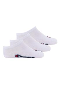 Sneakersocken Champion "Socken 3er Pack", M&auml;dchen, Gr. 27-30, wei&szlig;, Obermaterial: 76% Baumwolle CO. 22% Polyamid PA. 2% Elasthan EL., Socken Sneakersocken