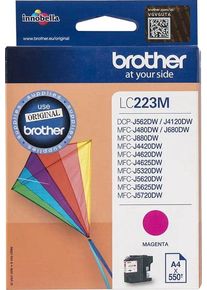 Brother Tintenpatrone "LC-223M", pink (magenta), Tintenpatronen, Tintenpatrone