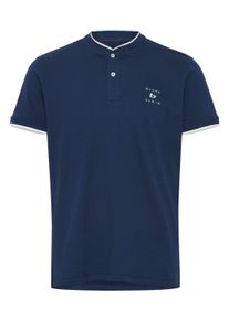Poloshirt Blend "Poloshirt BHPolo", Herren, Gr. M, blau (marineblaus), Obermaterial: 95% Baumwolle CO. 5% Elasthan EL., Shirts Poloshirt