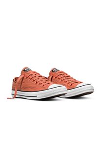 Sneaker Converse "CHUCK TAYLOR ALL STAR NYLON", Damen, Gr. 40, smoked paprika, wei&szlig;, schwarz, Synthetik, Schuhe Sneaker, f&uuml;r sportlichen Look im Alltag, leicht profiliertes Laufsohlenprofil