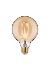 Paulmann LED-Leuchtmittel "Rustic Shine G95 300lm 4,2W 1800K I gold 230V", goldfarben, L:13,5cm &Oslash;:9,5cm, Leuchtmittel, LED-Leuchtmittel