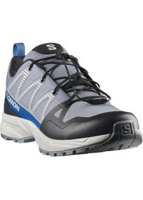 Wanderschuh Salomon "OUTSCAPE J", Jungen, Gr. 39, tradewinds, lunar rock, strong blau, Synthetik, Textil, Schuhe Wanderschuh, f&uuml;r Kinder & Jugendliche