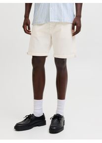 Jack & Jones Chinoshorts JACK & JONES "JPSTRICK ALLEN ICON SHORTS SRT SN", Damen, Gr. XXL, N-Gr, jet stream, Web, Obermaterial: 97% Baumwolle, 3% Elasthan, regular fit normal, Hosen Chinoshorts