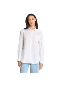 Langarmhemd Timberland, Damen, Gr. M, N-Gr, wei&szlig;, Obermaterial: 100% Baumwolle, Hemden Langarmhemd