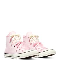 Sneaker Converse "CHUCK TAYLOR ALL STAR PEACHED CANVAS", Damen, Gr. 42,5, decade pink, egret, schwarz, Synthetik, Schuhe Sneaker, f&uuml;r Alltag, mit Gummilaufsohle, mit profiliertem Laufsohlenprofil