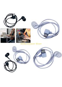P9JB Ergonomic Single Ear Wireds Headphones PVC Construction 5Pin Connectivitys For Clear Sound Calls