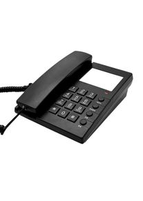 652F Corded Landline Wall Mount Hotel Telephone with Large Buttons for Easy Rj11 Port