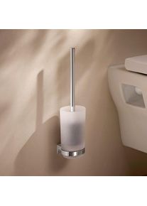 Hansgrohe AddStoris S Porte-brosse WC avec brosse, 41782000,