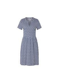 Tchibo - Sukienka dżersejowa - dla pań - rozmiar XL 48/50 - kolor: niebieski/biały