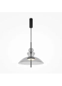 Maytoni Pendelleuchte Bangkok Grau/Schwarz max. 12 Watt