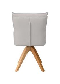 Armlehnstuhl Lorelei Hellgrau Webstoff Drehbar Gepolstert