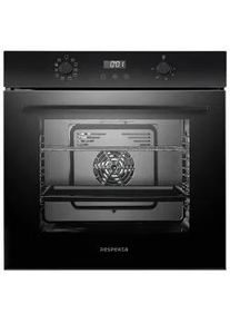 respekta Einbaubackofen Julius AB701-19 Schwarz