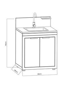 Outdoork&uuml;chensp&uuml;le Origin Anthrazit