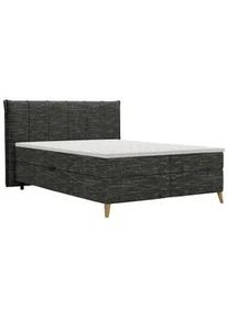 Boxbett Veloria Schwarz ca. 140x200cm