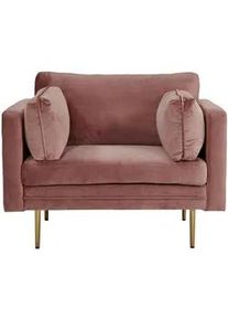 Armlehnstuhl Boom Pink