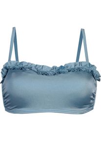 Lascana Bandeau-Top Bikini Oberteil Damen - Gr&ouml;&szlig;e 36 / C/D - blau