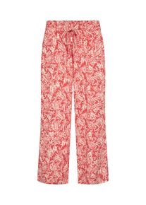 Schlupfhose soyaconcept "SC-FAYE 4-C", Damen, Gr. XXL, N-Gr, bittersweet combi, Web, Obermaterial: 100% Viskose, gemustert, lang, Hosen Schlupfhose, Viskose, weite Beinform