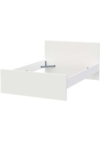 Bettgestell Demeyere Group, matt wei&szlig;, B:145cm H:90cm, Betten, Bettgestell