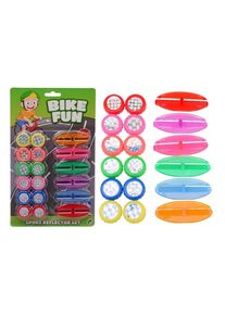 John Toy Bike Fun spokereflectors 18 pieces