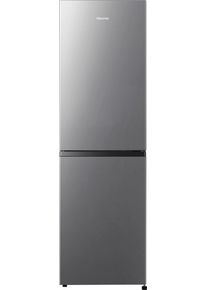 HISENSE K&uuml;hl-/Gefrierkombination "RB327N4ADD", Energieeffizienz: D, silber (inox), Rechtsanschlag, K&uuml;hlschr&auml;nke, No Frost, K&uuml;hl-/Gefrierkombination