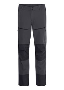 Trekkinghose North Bend "Trekkinghose NBAvan", Damen, Gr. L, N-Gr, grau (phantom), Obermaterial: 91% Polyester PES. 9% Elasthan EL., unifarben, regular fit normal, Hosen Trekkinghose
