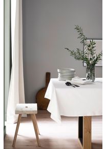 Sch&ouml;ner Wohnen Kollektion Tischdecke "Base", creme, B:140cm L:170cm, Baumwolle, SCH&Ouml;NER WOHNEN-KOLLEKTION, Tischdecken, Tischdecke, aus reiner, sanforisierter Baumwolle