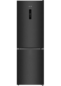 Gorenje K&uuml;hl-/Gefrierkombination "NRK 619 CA", Energieeffizienz: C, silber (schwarz), Rechtsanschlag, K&uuml;hlschr&auml;nke, No Frost Plus, K&uuml;hl-/Gefrierkombination