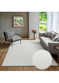 Teppich the carpet "Rio", creme, 1 Stk., Teppiche, Teppich