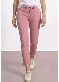 Loose-fit-Jeans Street One "Style Charlie Boyfriend", Damen, Gr. 33, L&auml;nge 28, blush pink washed, Denim/Jeans, Obermaterial: 92% Baumwolle, 6% Elastomultiester, 2% Elasthan, unifarben, loose fit lang, Jeans Loose-fit-Jeans