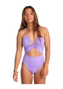 Badeanzug Billabong "Sol Searcher One-Piece", Damen, Gr. L, lila (prism violet), Obermaterial: 86% Polyamid, 14% Elasthan;, Badeanz&uuml;ge Badeanzug