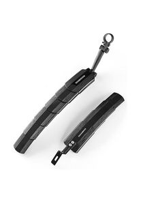 Rockbros FK-810 Folding Telescopic Bicycle Fender Set - Black