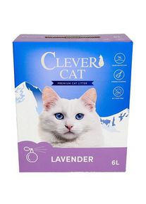 Clever Cat Premium Katzenstreu Lavendel 6L