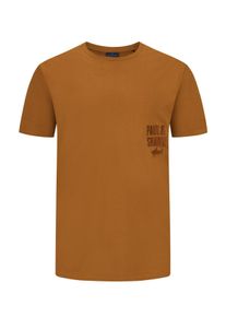 Paul & Shark Duże Rozmiary - Paul & Shark - Miękka koszulka z niewielkim nadrukiem na piersi - 3XL