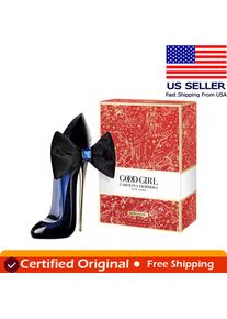 Carolina Herrera Good Girl Bowtastic Edition Women Eau De Parfum Spray Long Lasting Fragrance Cologne Portable Persistence 80ML