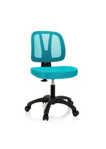 Mid.you , T&uuml;rkis , Kunststoff, Textil , 46x84x51 cm , ergonomische R&uuml;ckenlehne , B&uuml;rom&ouml;bel, B&uuml;rost&uuml;hle, Schreibtischsessel, Kinderdrehst&uuml;hle