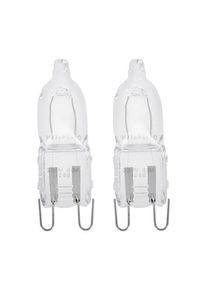 Eglo Halogengl&uuml;hlampe 40W OFENBIRNE 300&deg; 460LM KLAR 2 STK G9