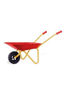 Theo Klein Metal Children's Wheelbarrow with Rubber Wheels