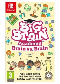 Big Brain Academy: Brain vs. Brain - Nintendo Switch - Puzzle - PEGI 3