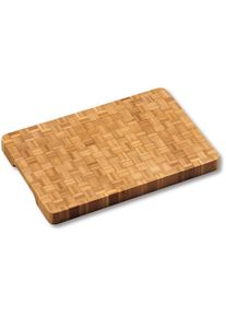 Schneidebrett Kesper, beige (natur), B:24cm H:3cm L:36cm, Bambus, Schneidebretter, Schneidebrett, messerschonend
