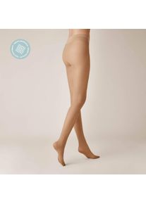 Feinstrumpfhose Kunert "Strumpfhose Blue 30", Damen, Gr. 44-46, beige (puder 3550), Obermaterial: 85% Polyamid PA. 15% Elasthan EL., Strumpfhosen Feinstrumpfhose