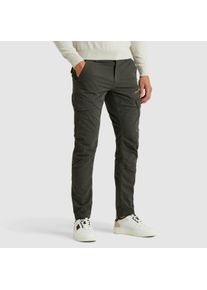 PME-Legend Cargohose PME LEGEND "Nordrop Stretch Twill", Herren, Gr. 38, L&auml;nge 36, grau (asphalt), Twill, Obermaterial: 97% Baumwolle, 3% Elasthan, unifarben, regular fit kn&ouml;chellang, Hosen Cargohose, mit Logo Stickerei
