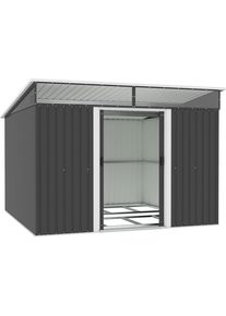 Ger&auml;tehaus Konifera "Gartenhaus Salamanca", grau (anthrazit, beige), Metall, Ger&auml;teh&auml;user, Ger&auml;tehaus, Topseller