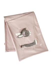 Babydecke Sterntaler "Babydecke Micorfleece ESEL Emmi Girl", Baby, rosa (zartrosa), Obermaterial: 100% Polyester PES., Wohndecken Babydecke