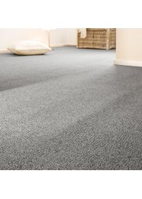 Teppichboden ANDIAMO "Bruce, Schlinge, Gesamth&ouml;he 4 mm, Luxusklasse LC1", grau, B:400cm L:600cm, Kunstfaser, Teppiche, Teppichboden, meliert, Breite 400 cm, Wohnzimmer, strapazierf&auml;hig & robust